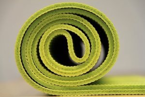 A yoga mat.