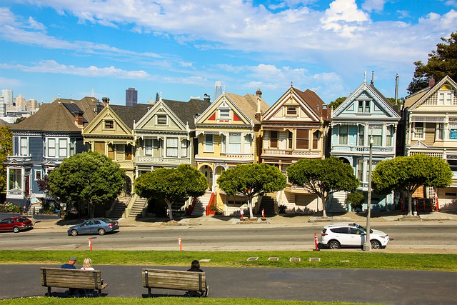 Older housings in California.