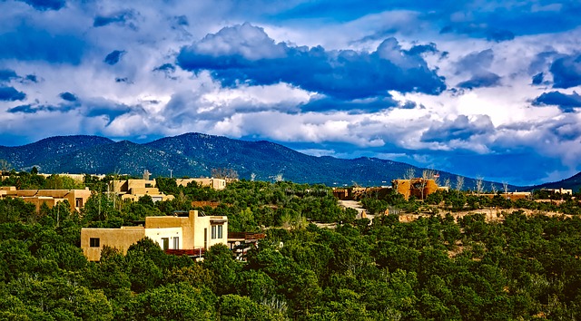 A view of Santa Fe.