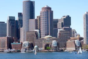 Boston cityscape.