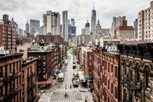 A street in NYC.